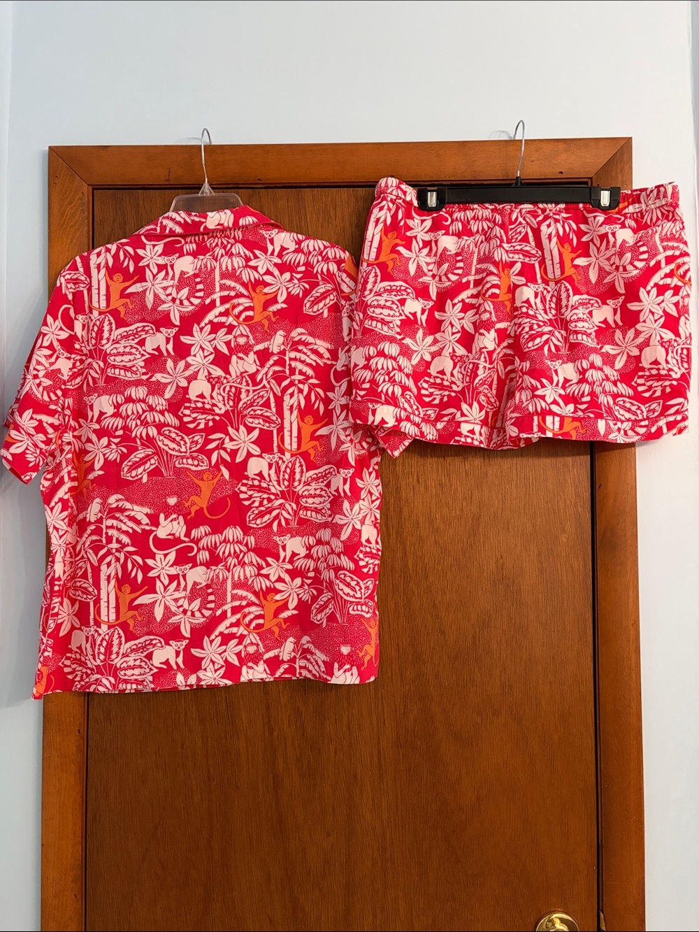 Printfresh x J. McLaughlin Swinging Palm Short PJ Set NWT - Picture 5 of 10